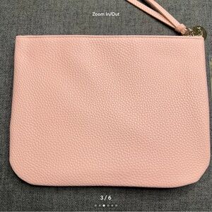 Chloe Soft Pink Wristlet Clutch New with tags and box